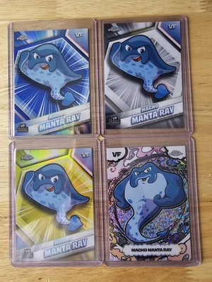 2026 Topps Chrome VeeFriends Macho Manta Ray Lot SSP + /150 #001 + Parallels
