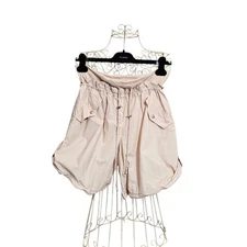 Patrizia Pepe Women’s Shorts Size 42 Cotton Rare Removable Hem Wire Italy