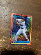 2025 Topps Chrome 1990 35th Anniversary RC #T90C-28 Nacho Alvarez Jr Braves