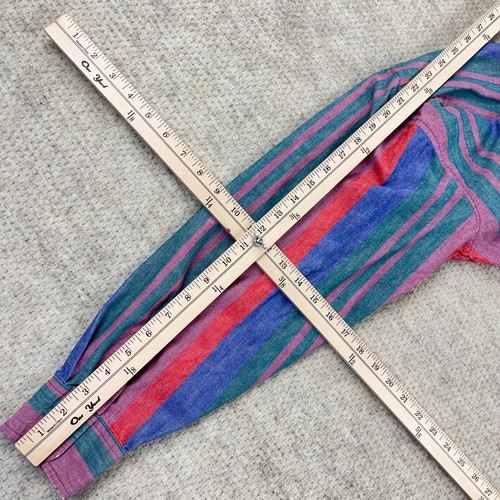Vintage Duck Head Shirt Men Large Striped Oxford Cloth Colorblock Y2K Preppy - Picture 11 of 12
