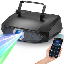 Rechargeable 3D Animation Laser Projector DJ Disco Stage Light  APP Lighting DMX