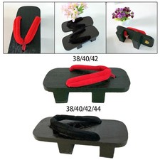 Zoccoli di legno giapponesi Scarpe cosplay antiscivolo Performance sul palco