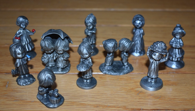 Little Gallery by Hallmark BETSEY CLARK Vintage Fine Pewter