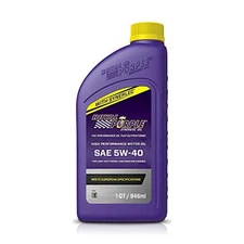Royal Purple 06540 API-Licensed Heavy Duty SAE 5W-40 Synthetic Motor Oil 6 Pack