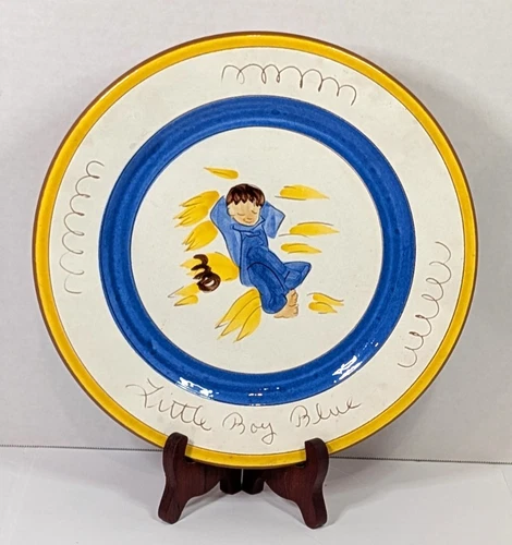 Stangl Pottery - Little Boy Blue 9-1/4" Plate. READ.