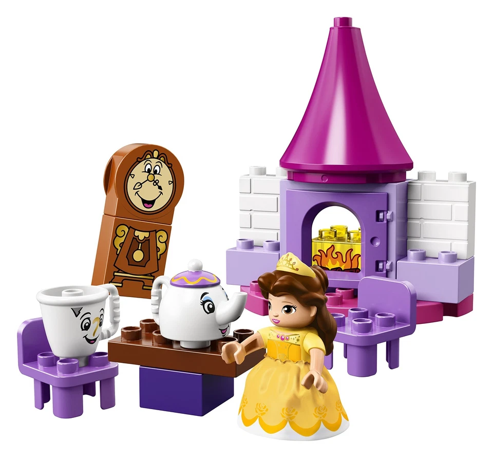 LEGO DUPLO Disney Belles Tea Party 10877 Building Blocks 19 Pieces Discontinued  - Image 3 of 4