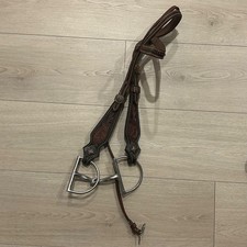 Showman Leather Walking Snaffle Ponies Bridle...