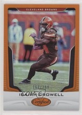 2017 Certified Mirror Orange 167/299 Isaiah Crowell #39 0l2