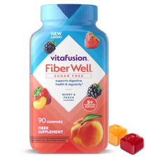 Vitafusion Fiber - Well Fiber Supplement Gumm...