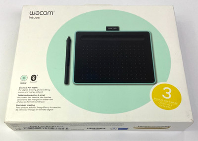 Wacom Intuos S Wireless Drawing Graphics Tablet for Mac, PC, Chromebook- Black