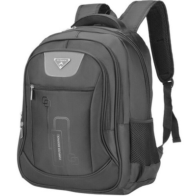 Herren Rucksack Wasserdicht Sport Arbeit Freizeit Schulrucksack Tasche Schwarz