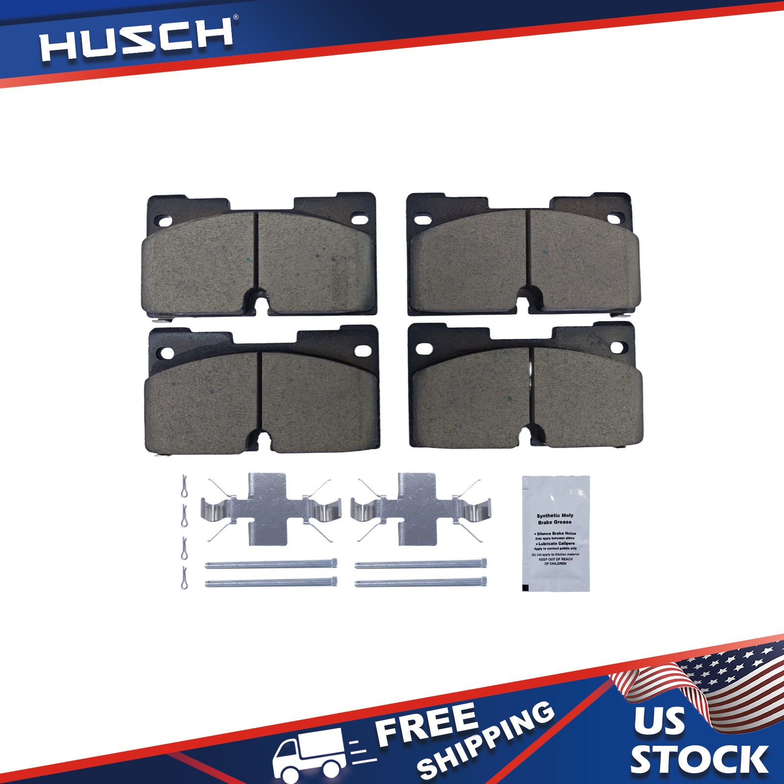 Front Brake Pads - Exact Fit for CADILLAC/CHEVROLET/GMC