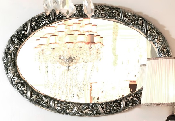 Spiegel Design Wandspiegel 140X90 Barock Rokoko Italienische Einrichtung MöBel-image