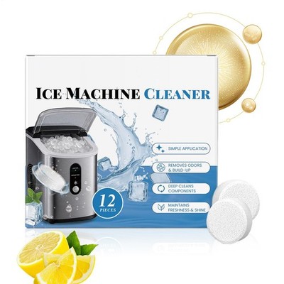 Ice Machine Cleaner Maker Descaler Gentle Household Cleaning & Descaling Tablets