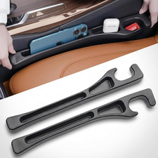 2 Pack Car Seat Gap Organizer, Seat Gap Filler Plug for Cars, SUVs  Trucks  ...