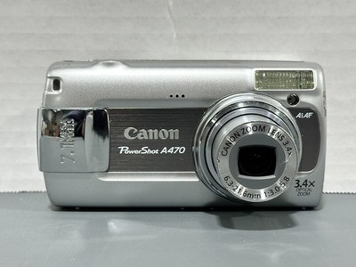 Canon PowerShot A470 7.1 MP 3.4x Opt. Zoom Compact Digital Camera