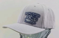 ROYAL CRUISER For Life Gray Flexfit Sport Hat Fitted L/XL 289F Baseball Cap Grey