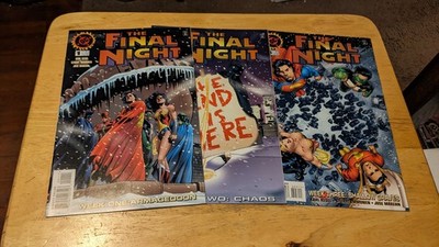 The Final Night Comics (DC 1996) #1-3 (of 4), Karl Kesel Nice Reader Condition!