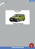 VW Caddy SB (20>) Reparaturanleitung Heizung Und Klimaanlage PDF