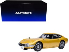 AUTOart 1:18 1967 Toyota 2000GT RHD Gold Metallic Classic JDM Model Car 79549