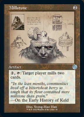 Millstone (Retro Schematic) [The Brothers' War Retro Artifacts] Foil Near Mint