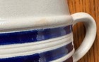 COLONIAL WILLIAMSBURG salt glaze pottery mug stein pitcher oak leaf design — photo 4