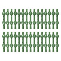 30Stk Floral Boutonnieres Magnete Corsage Broschen FüR Blumen Diy,GrüN