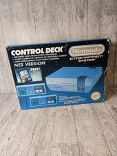 Nintendo NES Entertainment System Game Console Control Deck Boxed 