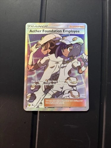 Aether Foundation Employee SV81/SV94 Hidden Fates: Shiny Vault Holo