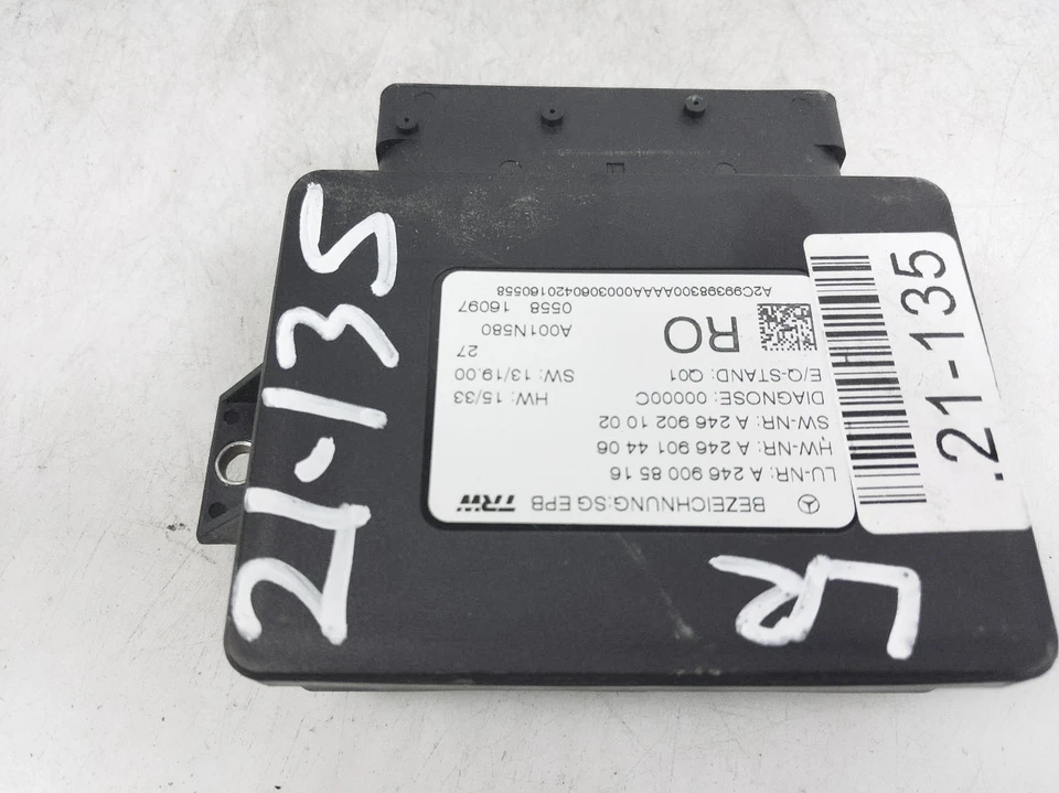 Módulo de control de freno de estacionamiento Mercedes-Benz Cla250 2014-2019 246900341780 Foto 3 de 4