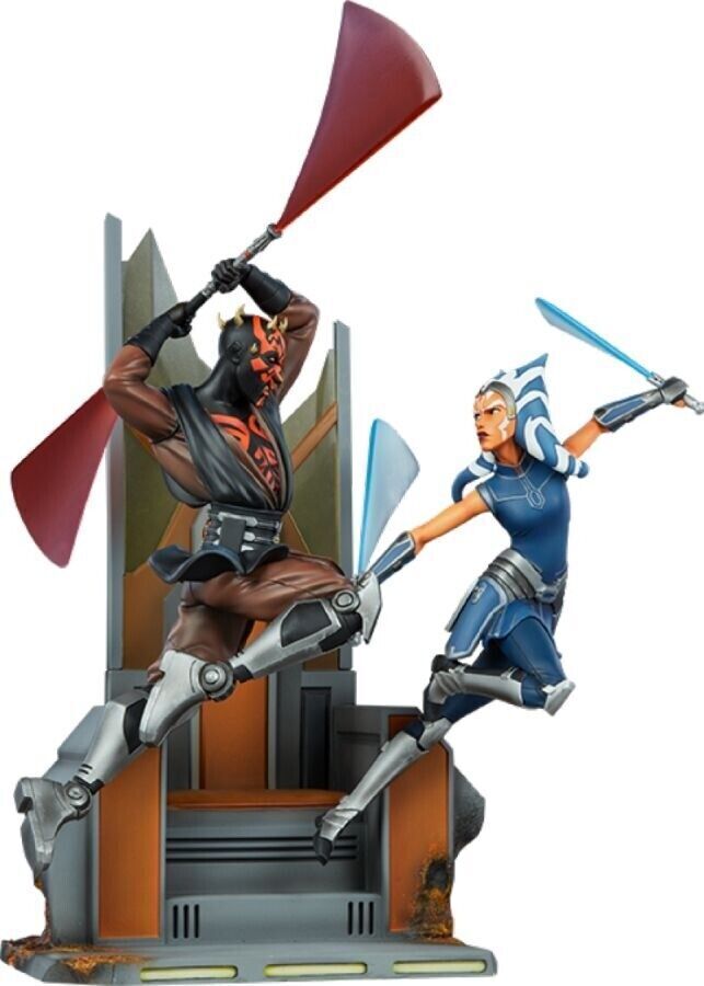 Sideshow Collectibles Star Wars Ahsoka Tano Vs Darth Maul 20 Sideshow Collectibles Star Wars Ahsoka Tano Vs Darth Maul 20