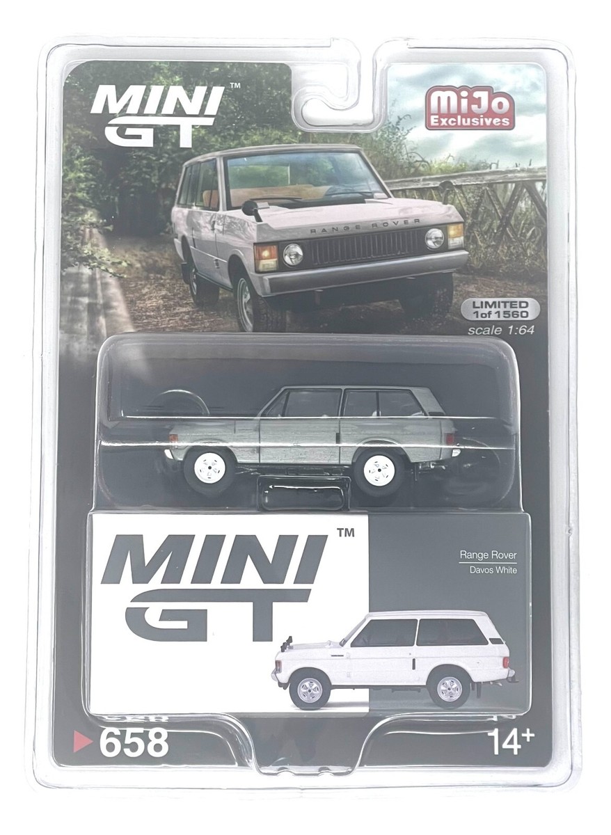 Chase! Mini GT 1:64 Range Rover Davos White Diecast Model Car