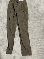 Tommy Hilfiger Boys Dress Pleated Pants Size 18 Inseam 32 Brown