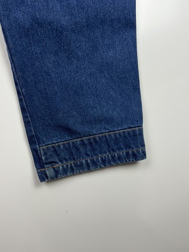 L.L. Bean Natural Fit Cargo Jeans 100% Cotton Dark Wash Denim Men’s 38x30 Blue - Picture 14 of 17