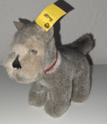 Steiff Schnauzer Harro 1530/12 mit K/F 12cm