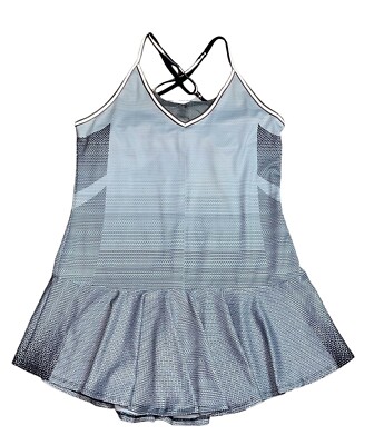 grey tennis dress Champion Match Point Tennis Dress With Embroidered Script Logo main image 1