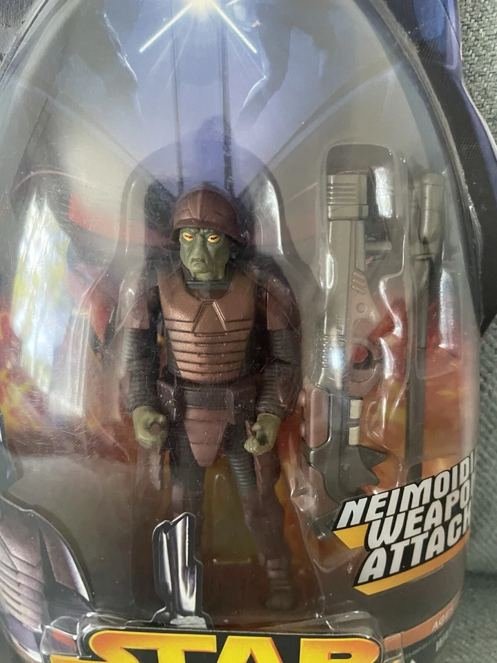 NUEVA Figura Star Wars Guerrero Neimoidiano Venganza de los Sith Seguridad del Senado # 42 Foto 2 de 4