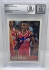 Allen Iverson Signed 1996-97 Topps #171 Rookie Card Beckett Autograph 10 Grade