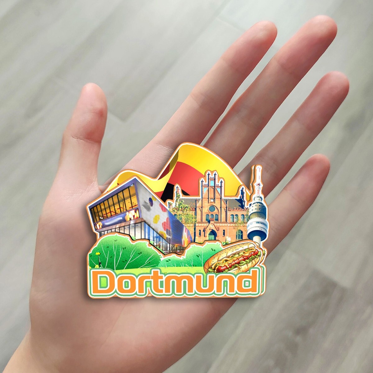 Bremen Duitsland Toeristische Souvenir 3D Koelkast Magneten Thuis