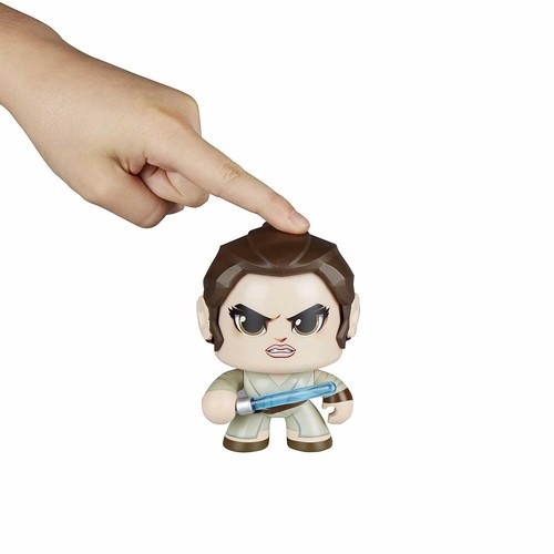 Disney Star Wars A New Hope Mighty Muggs Rey Jakku 4" Vinyl Figure Hasbro 2017 - Picture 5 of 7