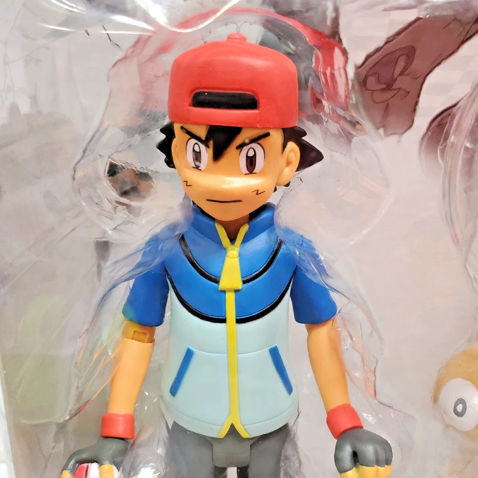 Juego de figuras de batalla POKEMON ~ Entrenador ASH Ketchum y ESCARPADO NUEVO MUY BUEN ESTADO 2011 Foto 2 de 4