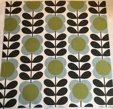 Orla Kiely Summer Stem Flower Granite Lightweight Cotton Fabric New Assorted SZ