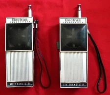 2 Electra Handheld Transceiver Six Transistor