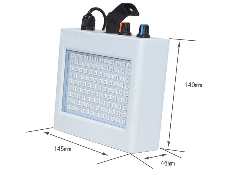 DJ Disco Show RGB Strobe Lights Bar Party Xmas Home Bar DJ Flash Stage Lighting - Image 3 of 4