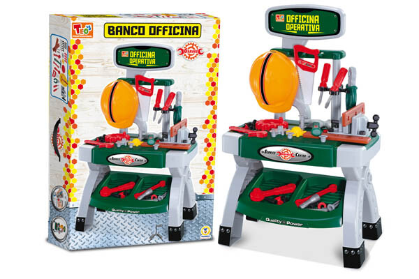 BANCO BRICOLAGE CON CASCO 5 PZ TEO'S