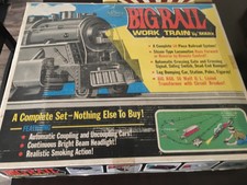 big rail work train by marx