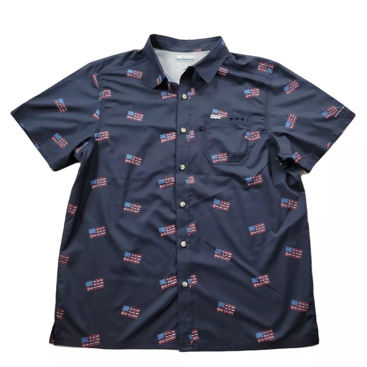 Columbia super bluefin winds camp best sale shirt