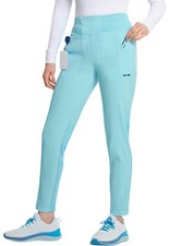 Cloud Blue Cherokee Scrubs Infinity High Rise Skinny Leg Pant CK067A CLBE