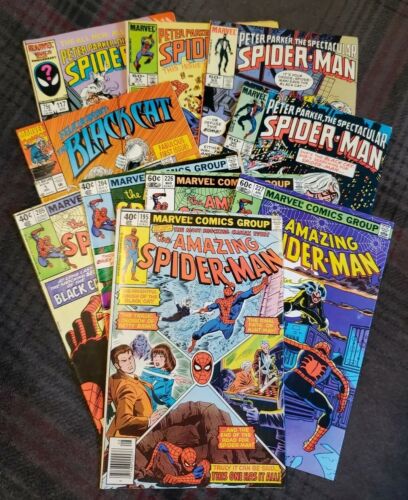 Amazing Spider-man # 195 (Lot of 10) Key Appearances ~ 2nd Black Cat 1979 Marvel