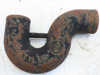 Tyler Pipe 010128 P-Trap 2 in 2 Inch No-Hub Cast Iron